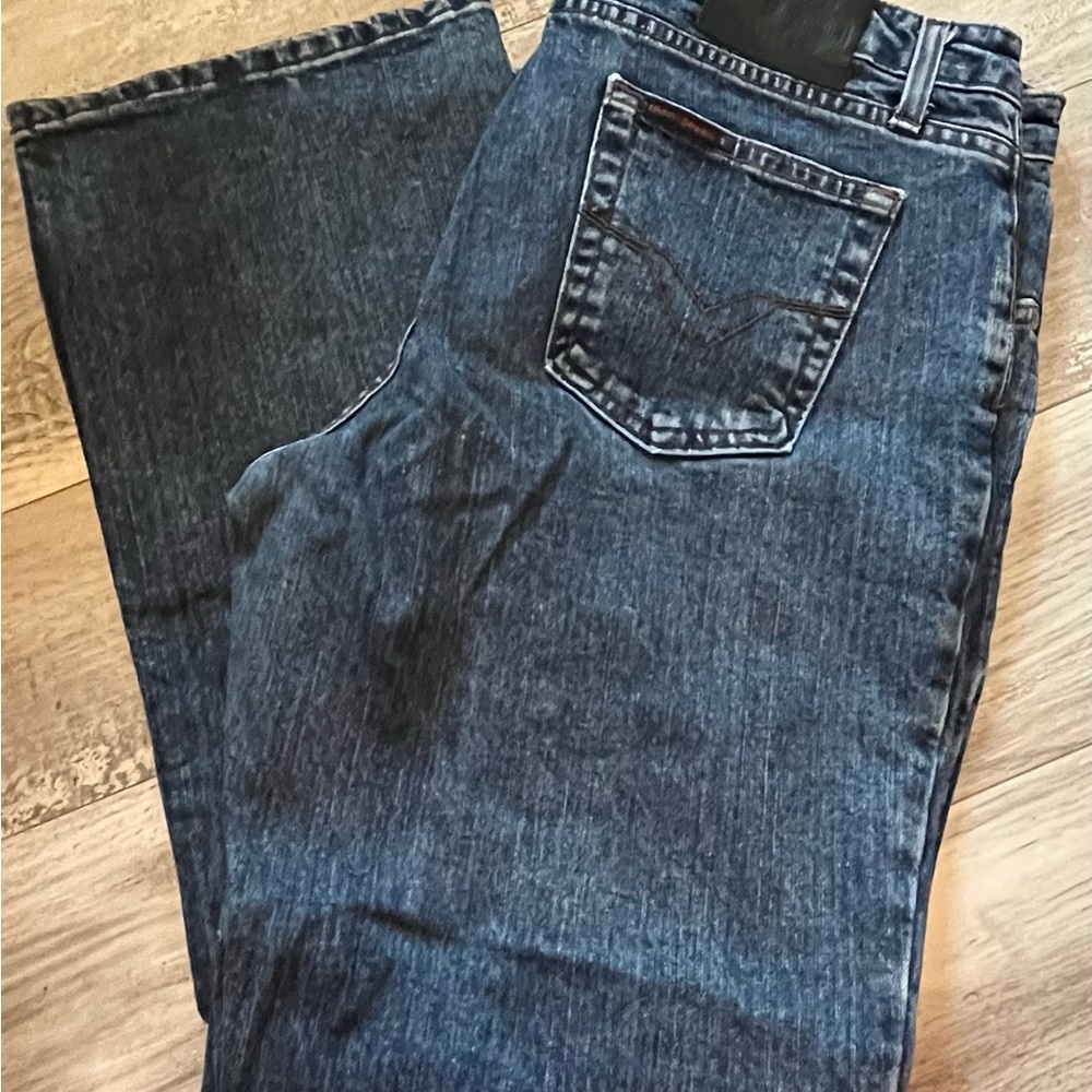 Women’ Harley Davidson Dark Blue Denim Jeans